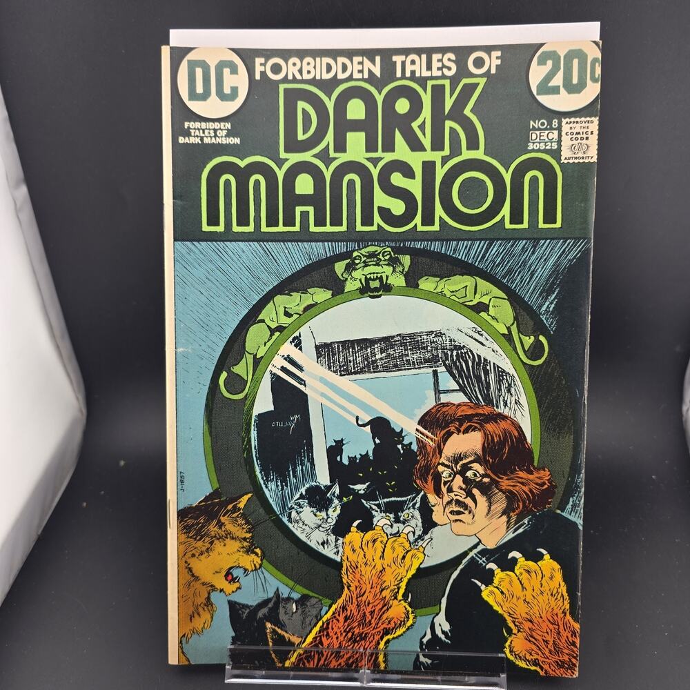 Forbidden Tales of Dark Mansion 8 DC 1972 Horror Michael Kaluta Cover FN 6.0